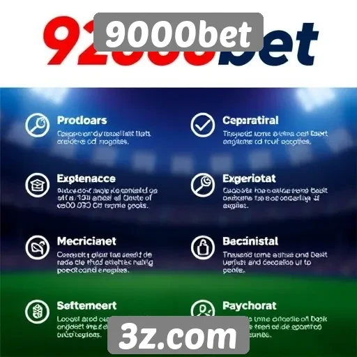 Características principais do site 9000bet